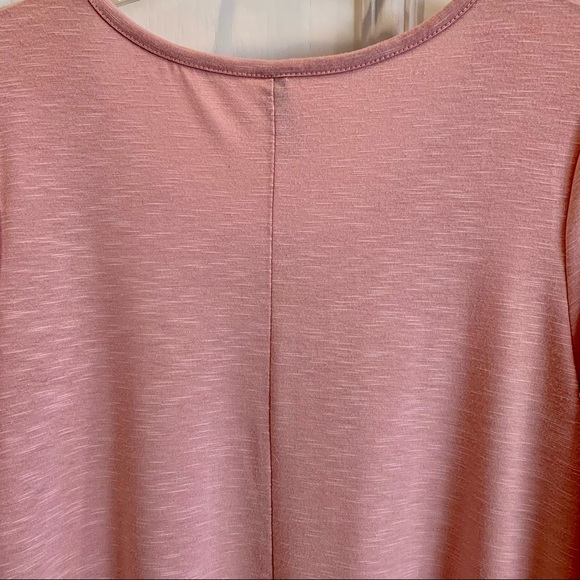 Massini Pink Tunic Top‎ S fabric content - Picture 7 of 8